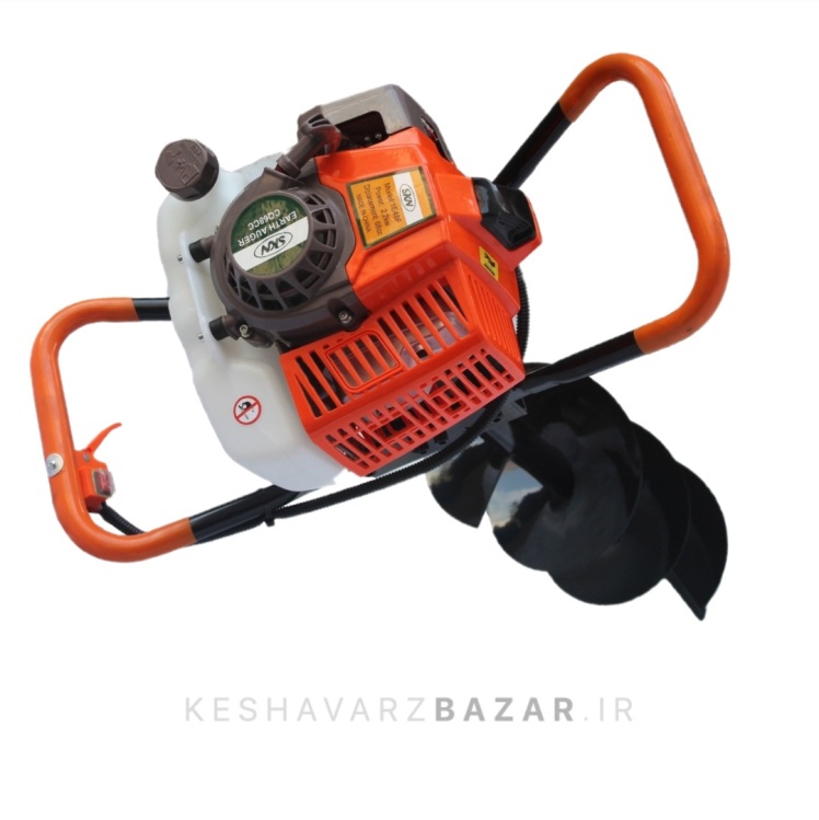 چاله کن موتوری 68سی سی SKNکشاورزی،چاله کن بنزینی قدرتمند،خرید چاله کن موتوری حرفه ای